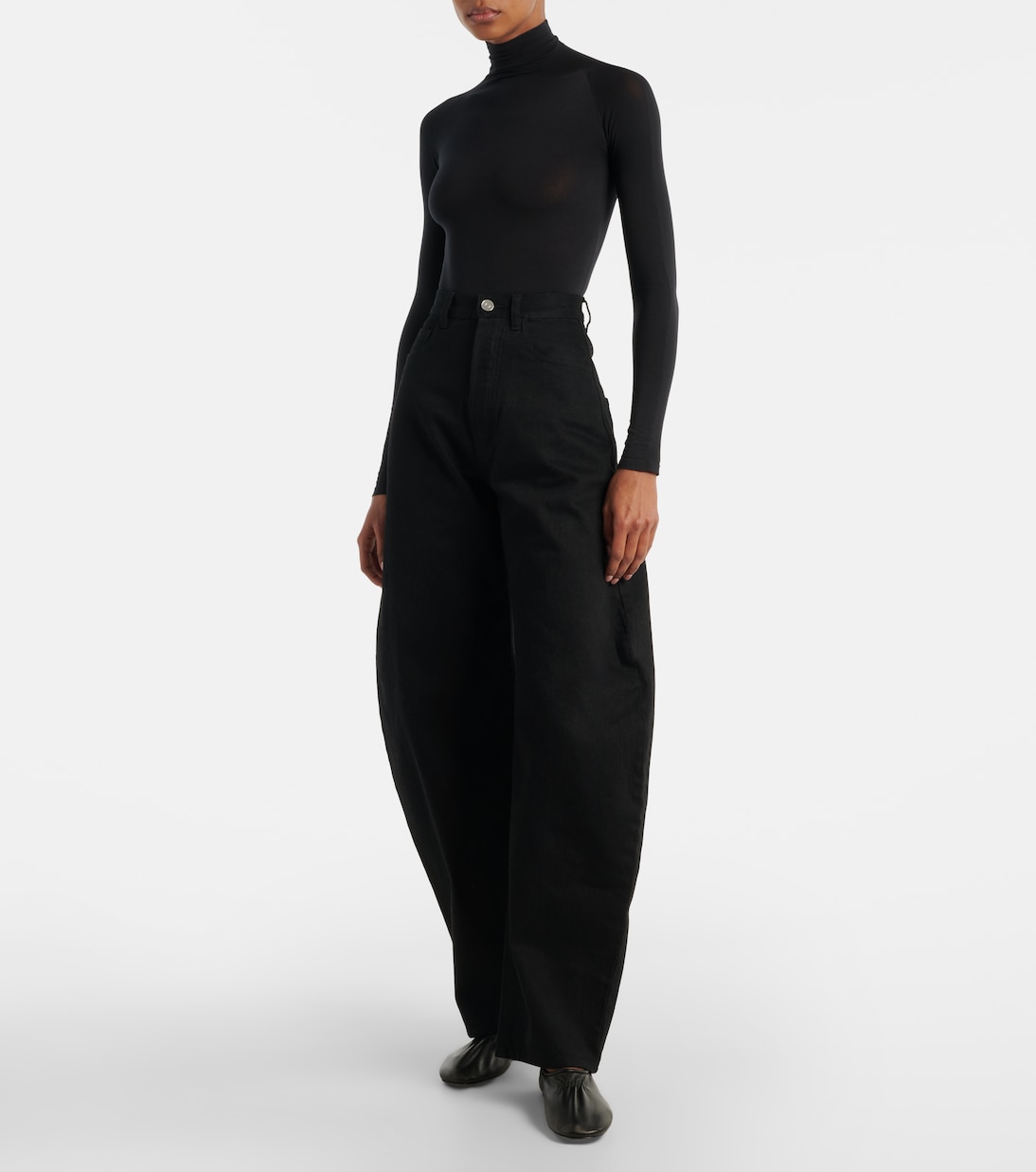 Ballerinas aus Leder | Alaïa