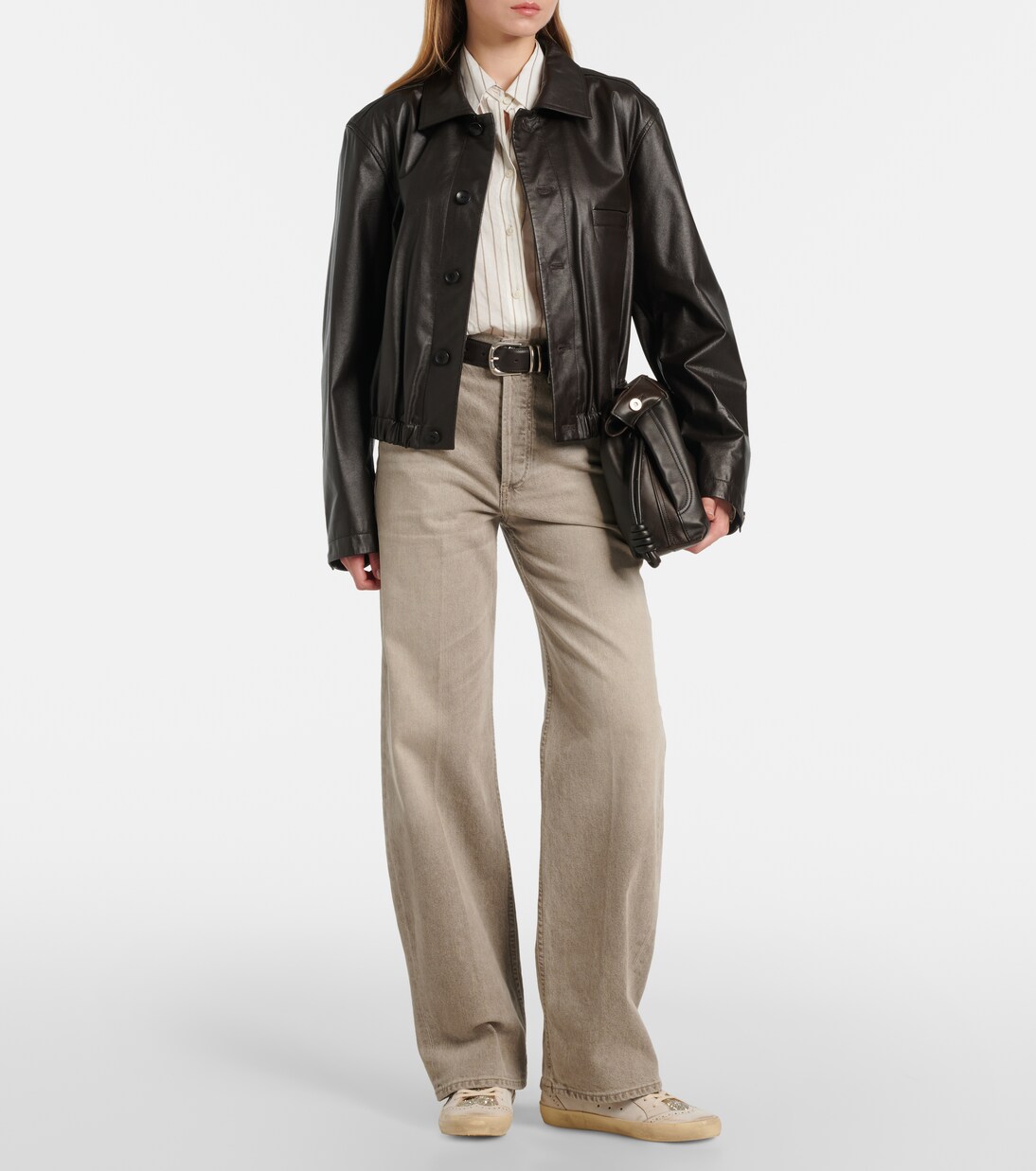 Zapatillas altas Mid Star de ante adornadas | Golden Goose