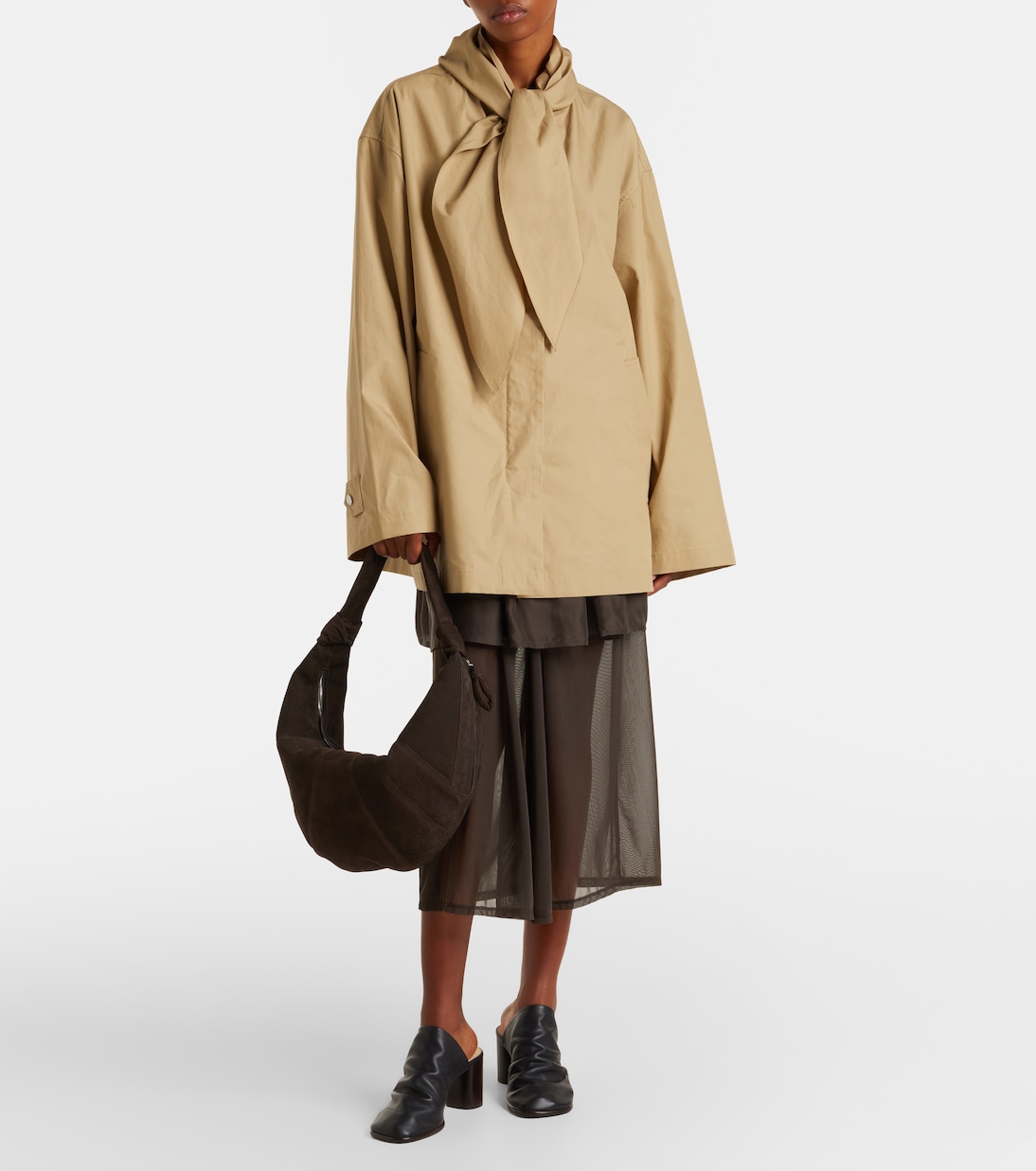 Schultertasche Fortune Croissant Small | Lemaire