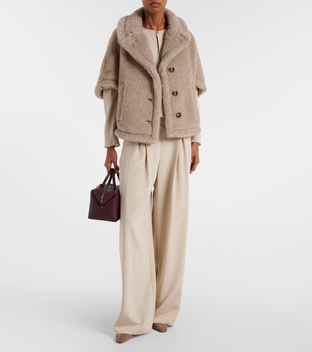 Saint Honoré 35 suede ankle boots | Aquazzura