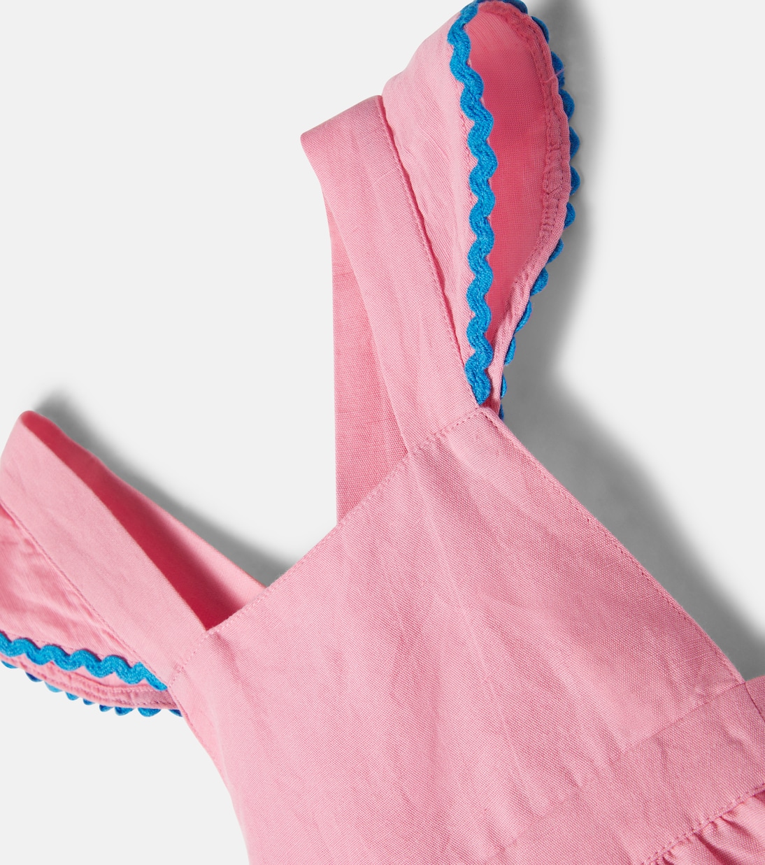 Baby - Abito e culottes in misto lino  | Stella McCartney Kids