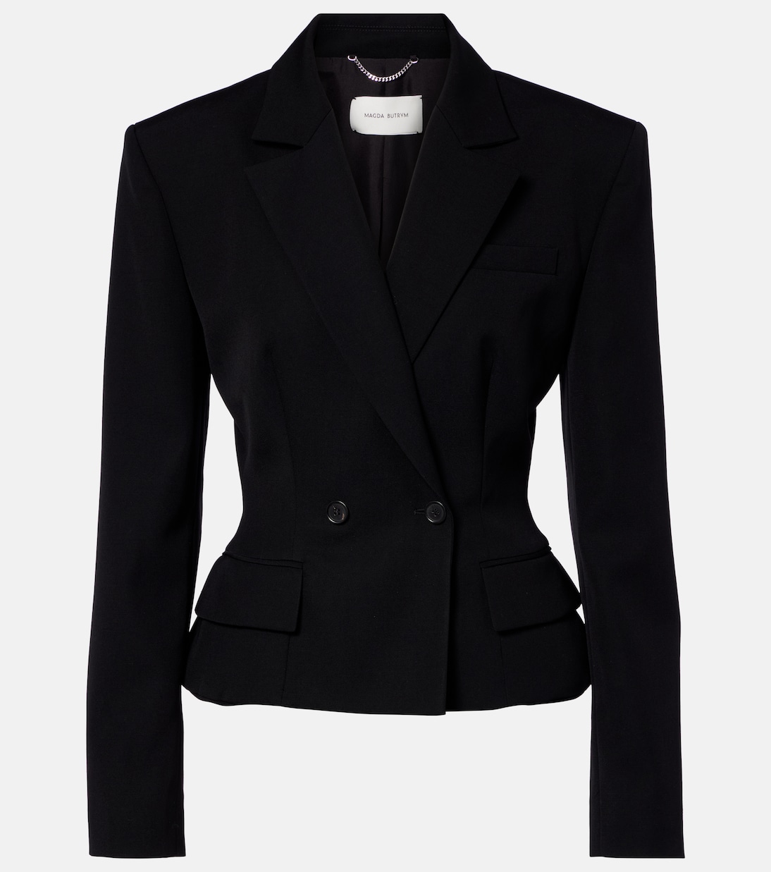 Peplum wool blazer | Magda Butrym