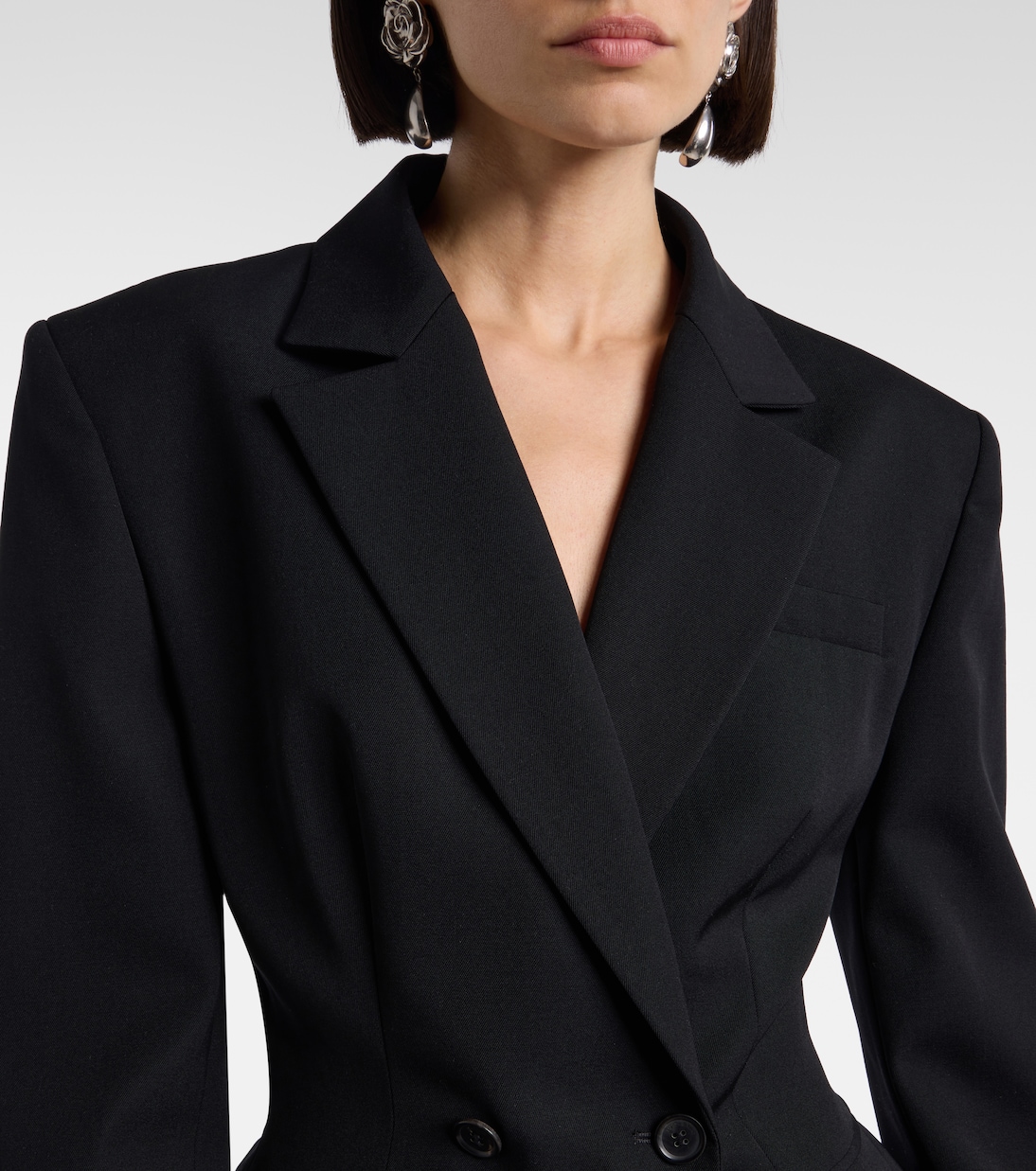 Peplum wool blazer | Magda Butrym