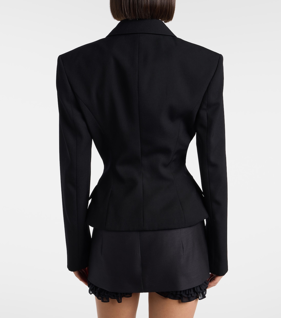 Peplum wool blazer | Magda Butrym