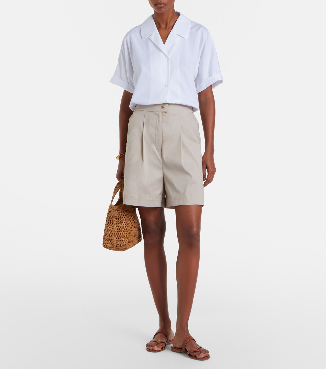 Bermuda Medeola en coton mélangé | Max Mara