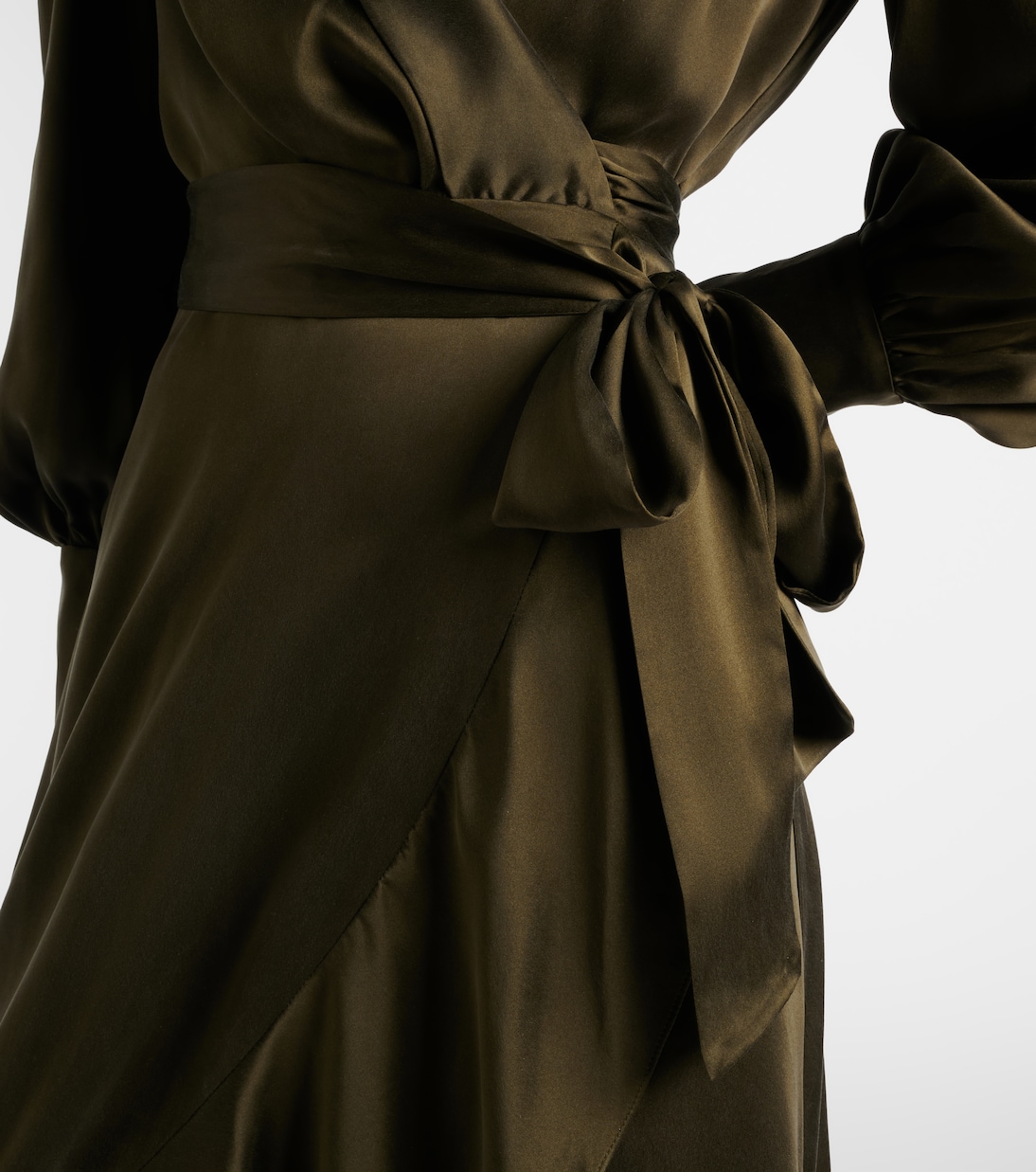 Silk wrap dress | Zimmermann