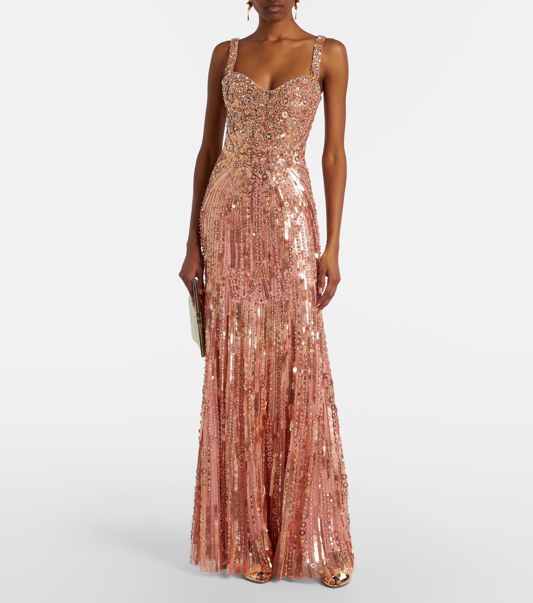 Verzierte Bustier-Robe Da Vinci | Jenny Packham