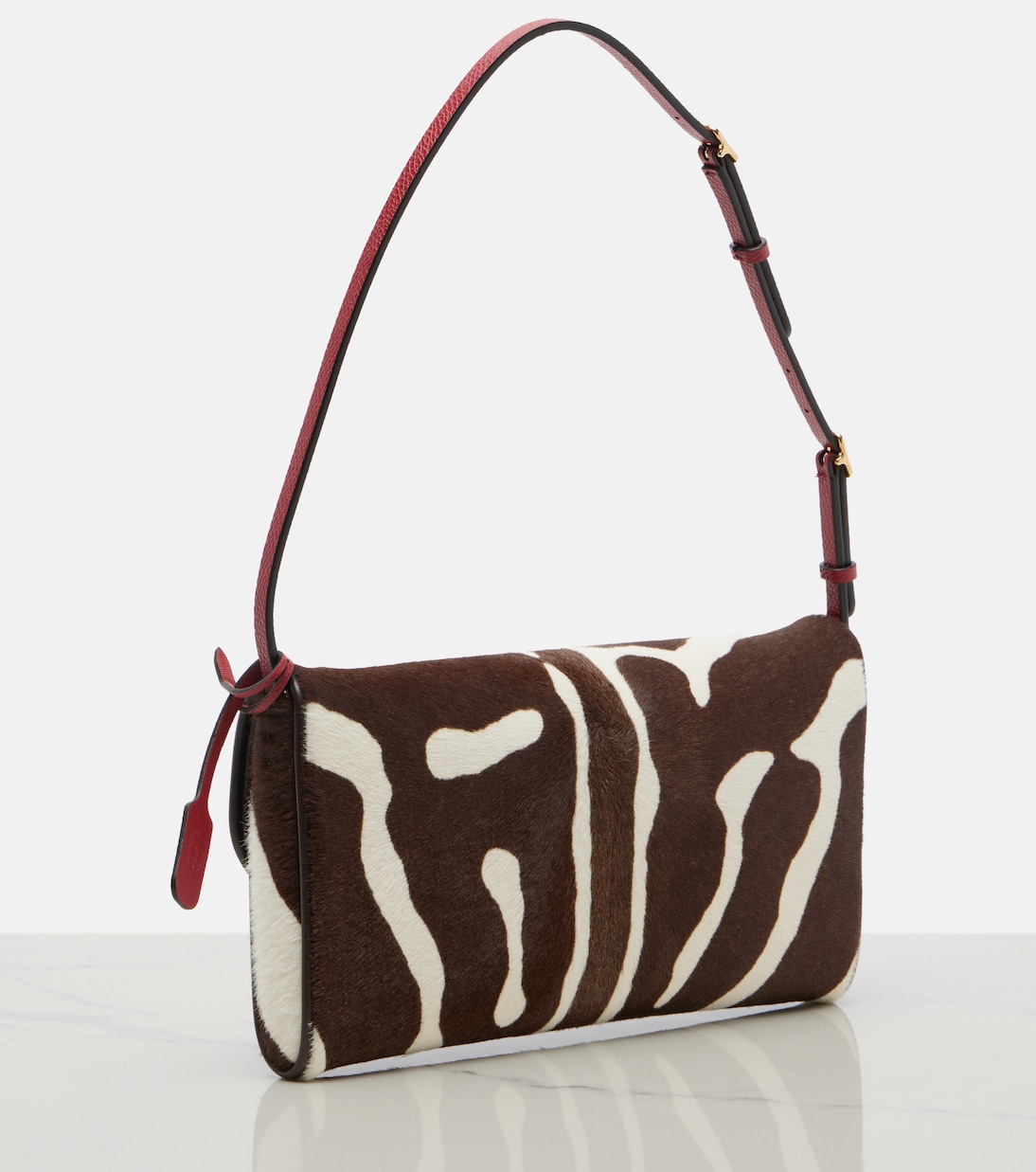 Schultertasche DeVain Small aus Kalbshaar | Valentino Garavani