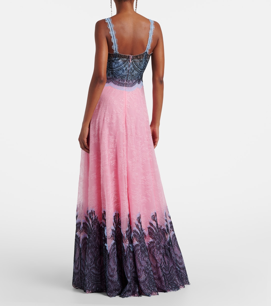 Abito lungo Gallie in pizzo | Costarellos