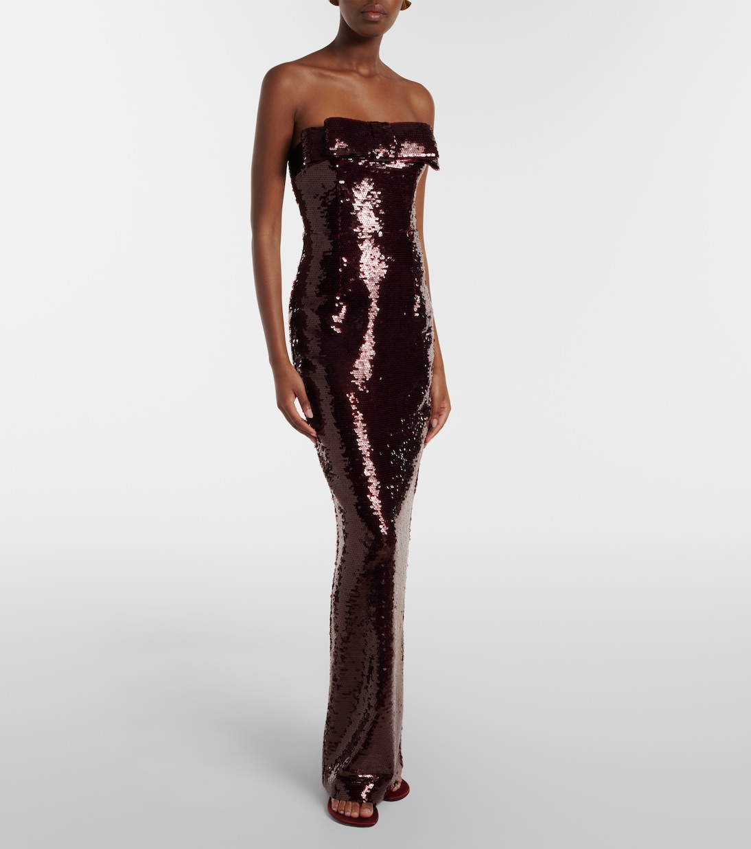 Bustier-Robe Sisu mit Pailletten | The New Arrivals Ilkyaz Ozel