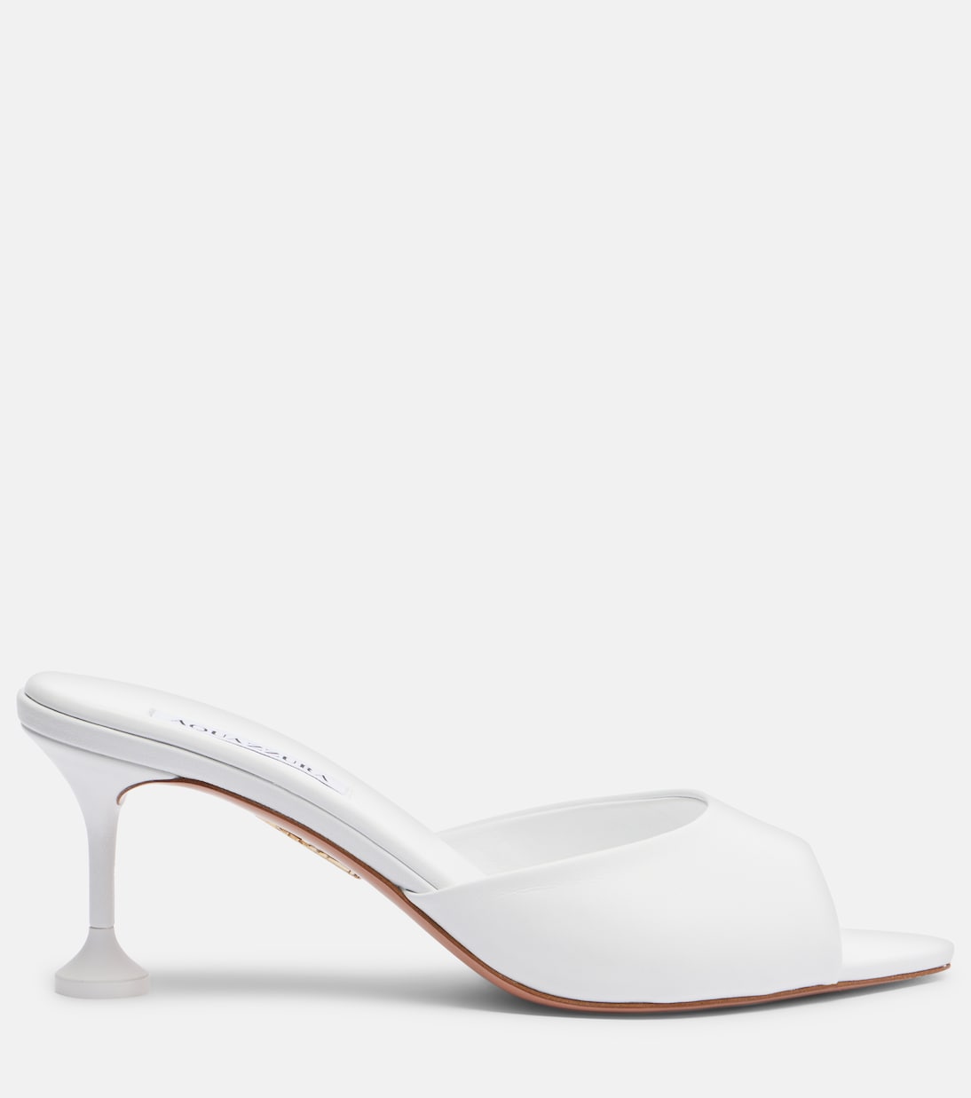 Pantoletten Bisous aus Leder | Aquazzura