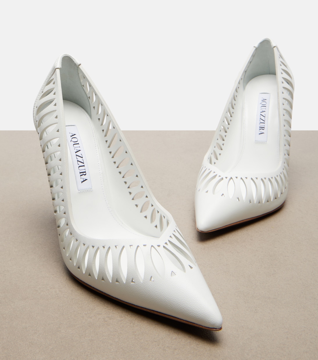 Pumps Gisele aus Leder | Aquazzura