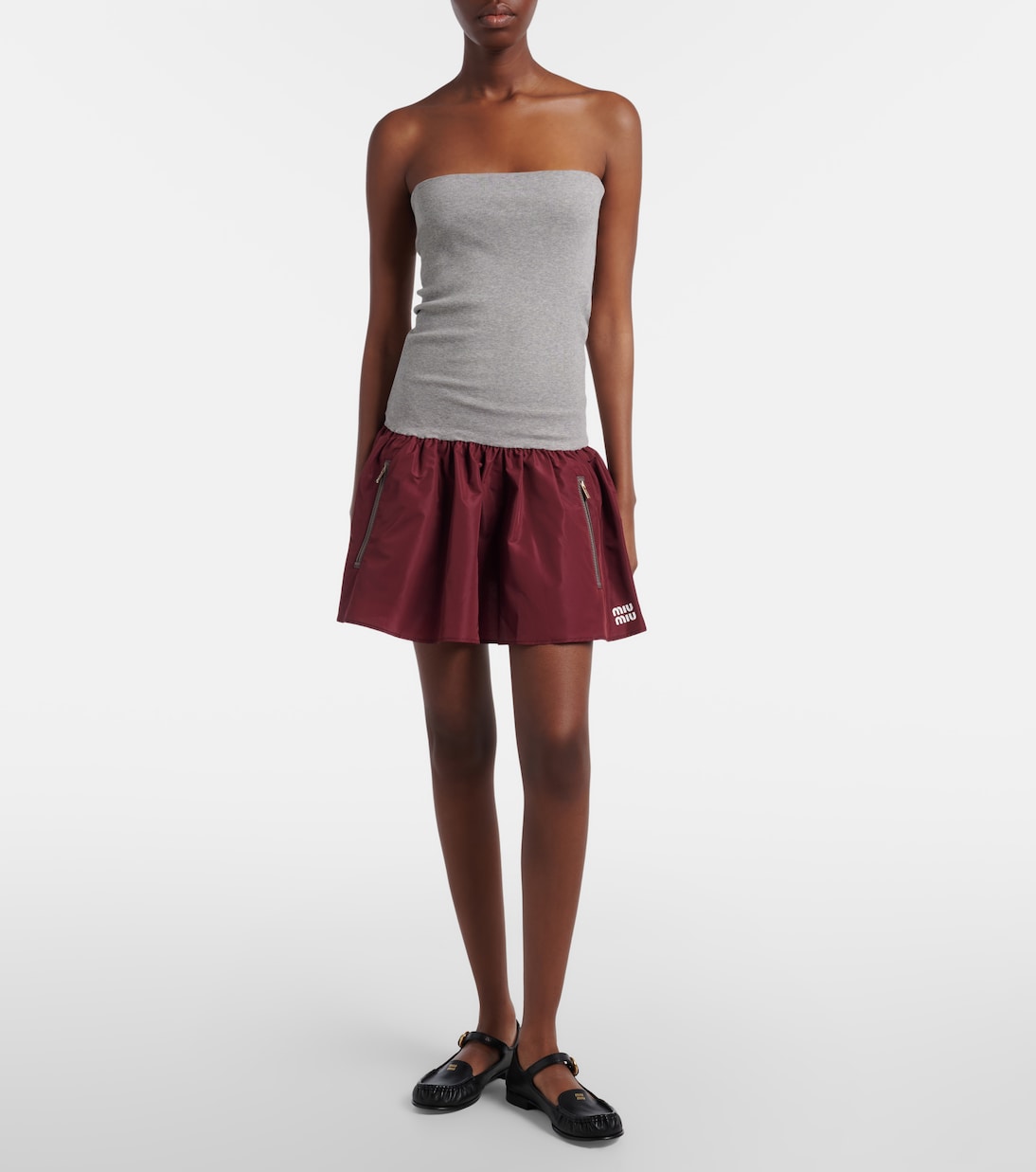 Technical miniskirt | Miu Miu