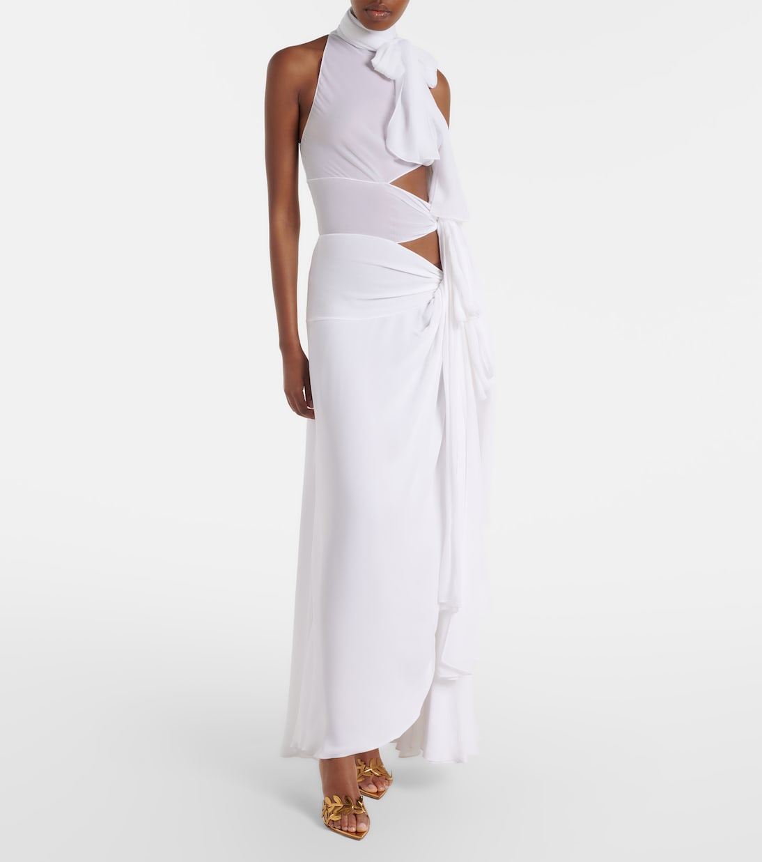 Flavia镜面皮革穆勒鞋 | Gianvito Rossi