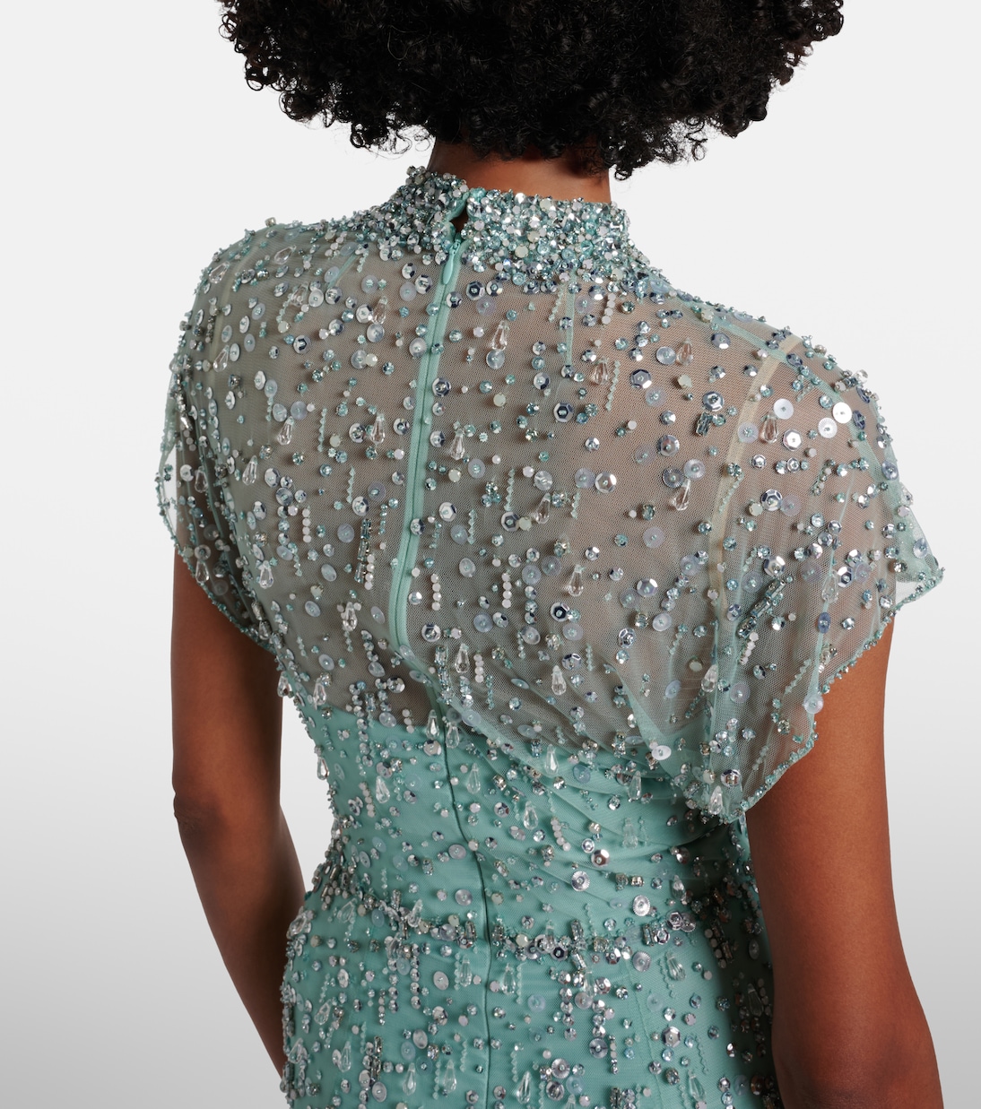 Robe Crystal Drop mit Perlen | Jenny Packham