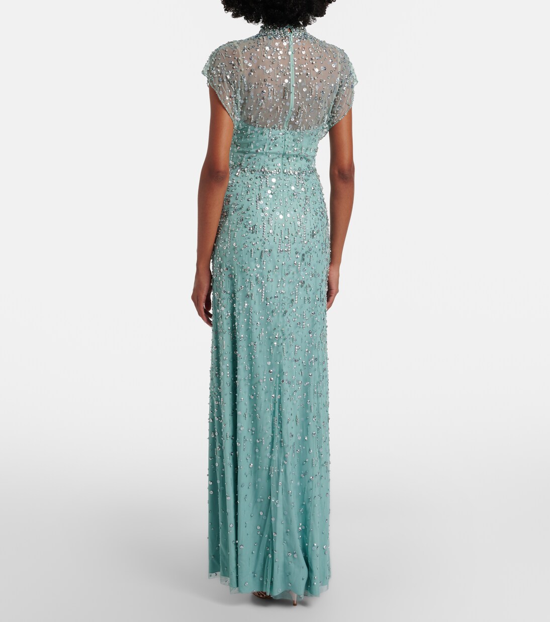 Robe Crystal Drop mit Perlen | Jenny Packham