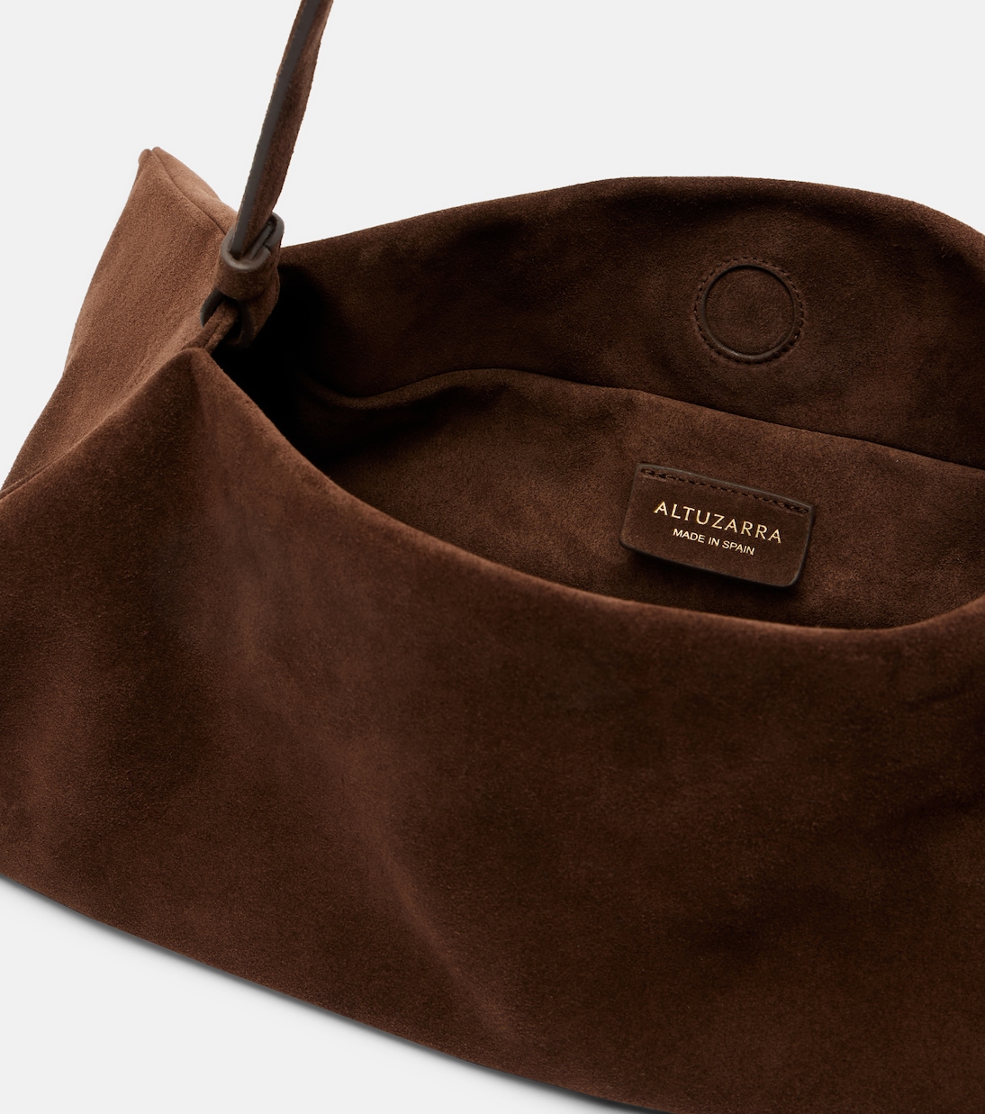Origami Medium suede shoulder bag | Altuzarra