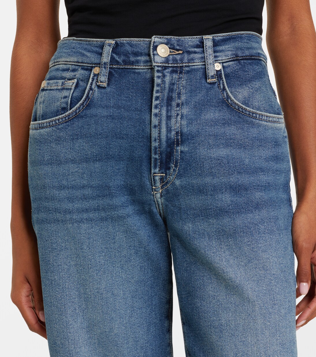 Stovepipe straight jeans | 7 For All Mankind