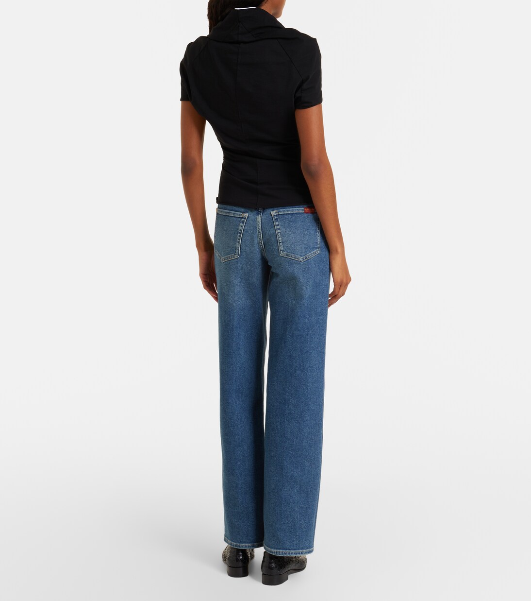 Stovepipe straight jeans | 7 For All Mankind