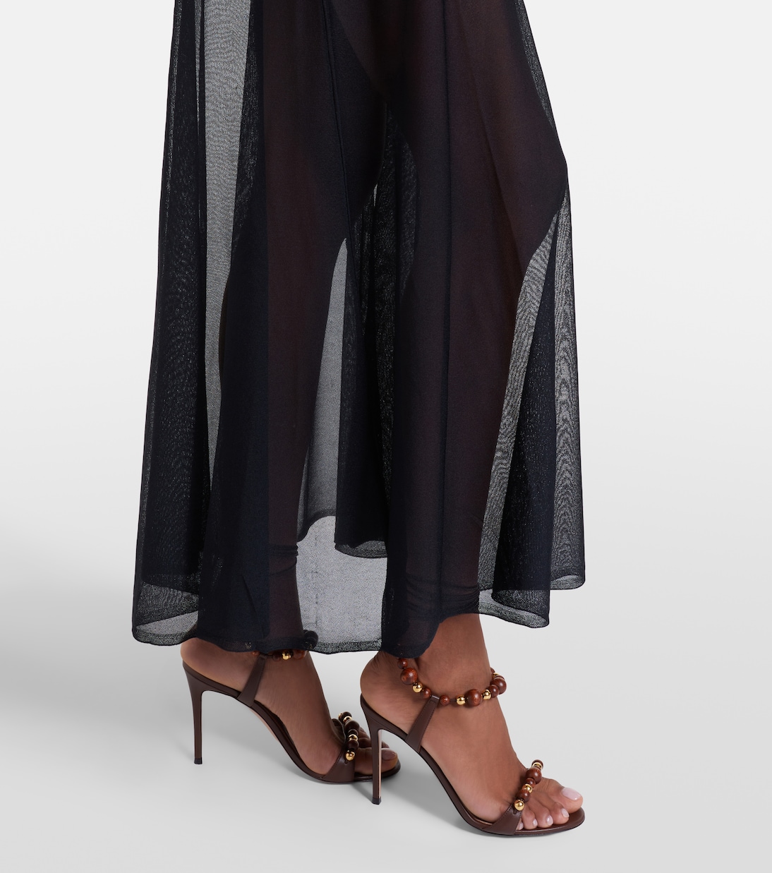Aster scarf-detail maxi dress | Zimmermann