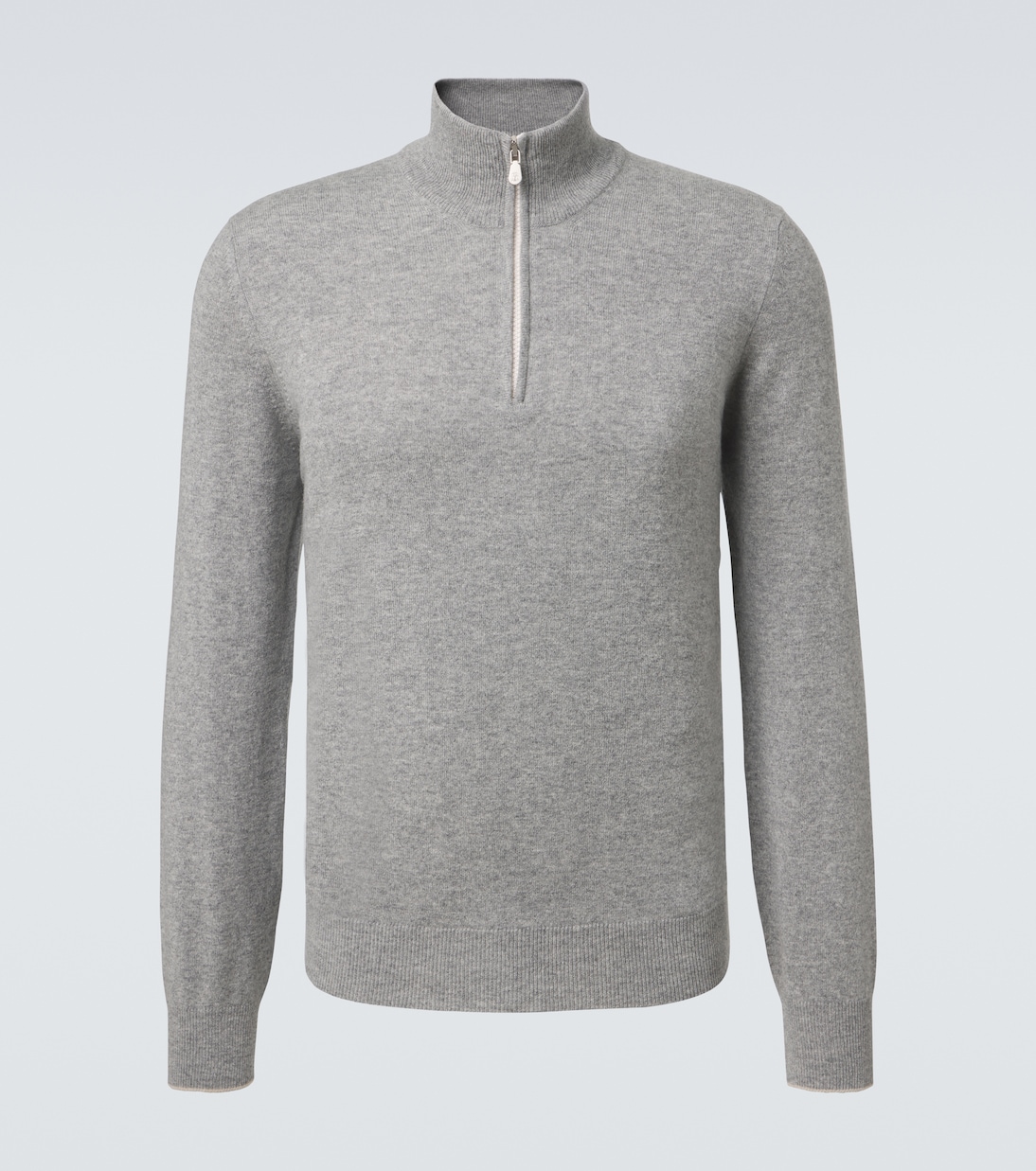 Cashmere half-zip sweater | Brunello Cucinelli