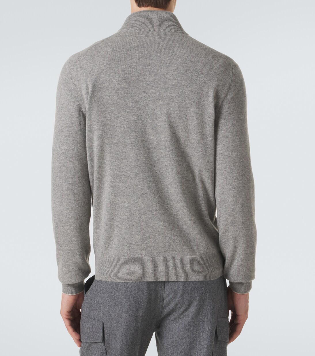 Cashmere half-zip sweater | Brunello Cucinelli