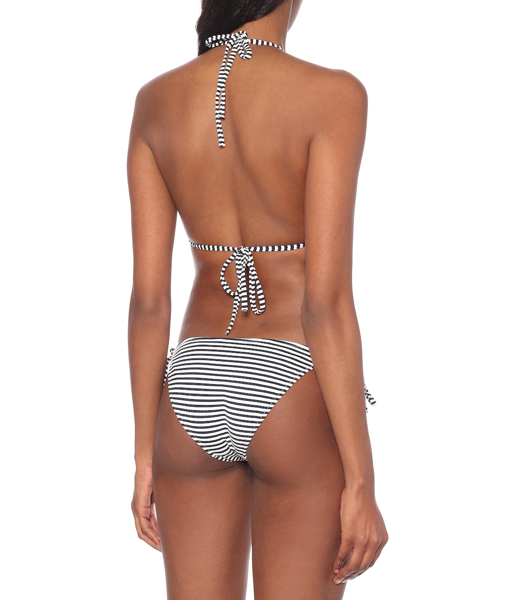 Cancun striped bikini bottoms | Melissa Odabash