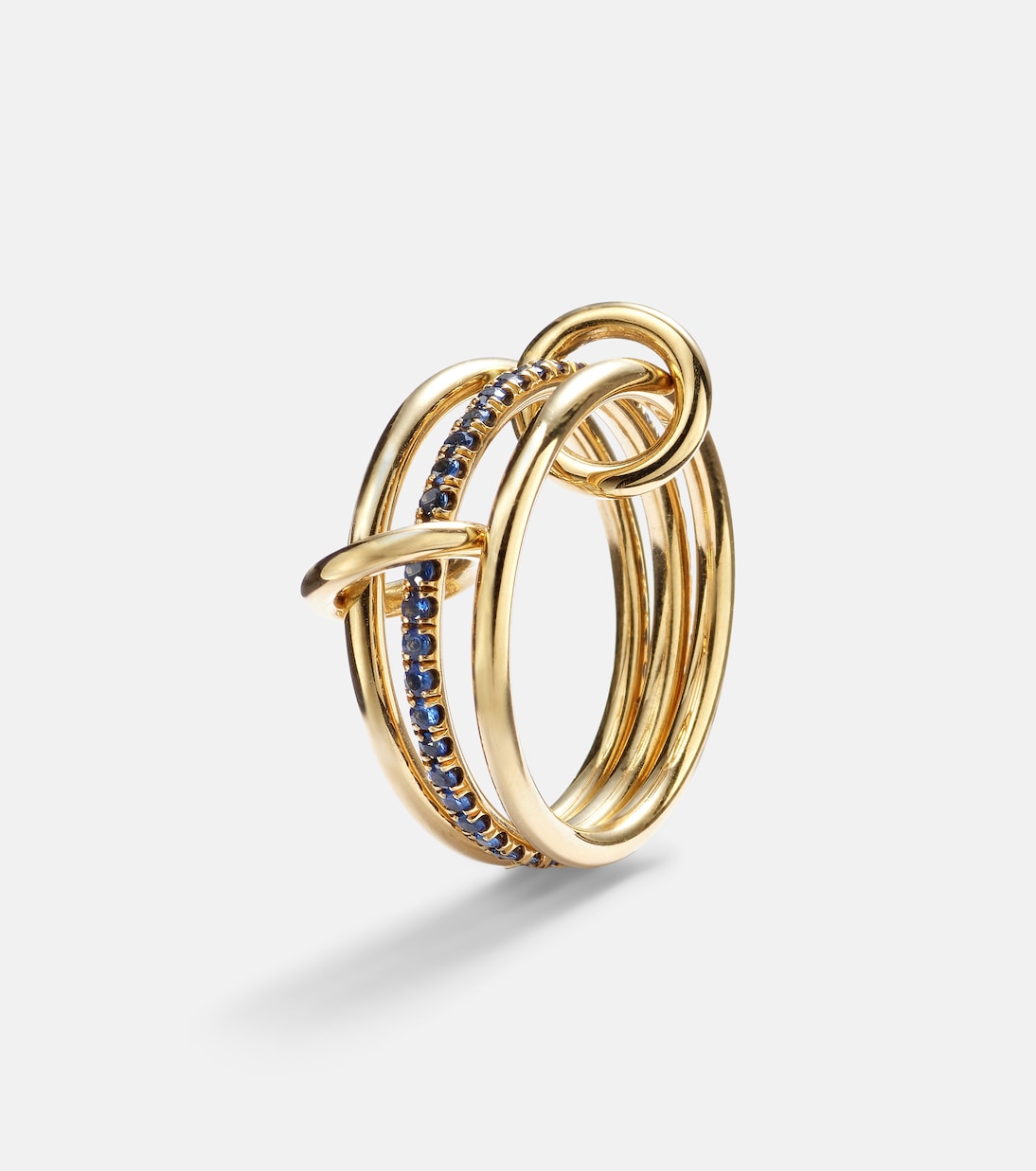 Ring Sonny aus 18kt Gelbgold (750/1000) mit Saphiren | Spinelli Kilcollin