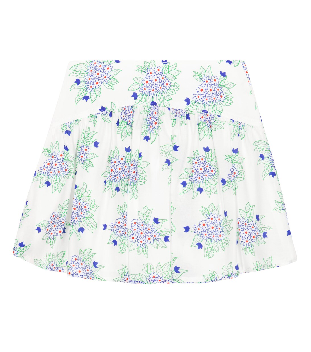 Embroidered floral skirt | Chloé Kids