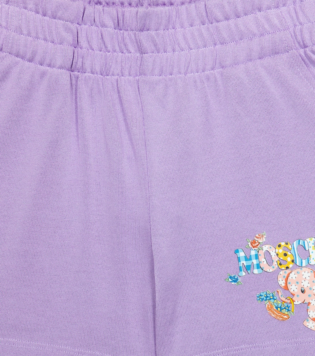 Printed cotton-blend shorts | Moschino Kids