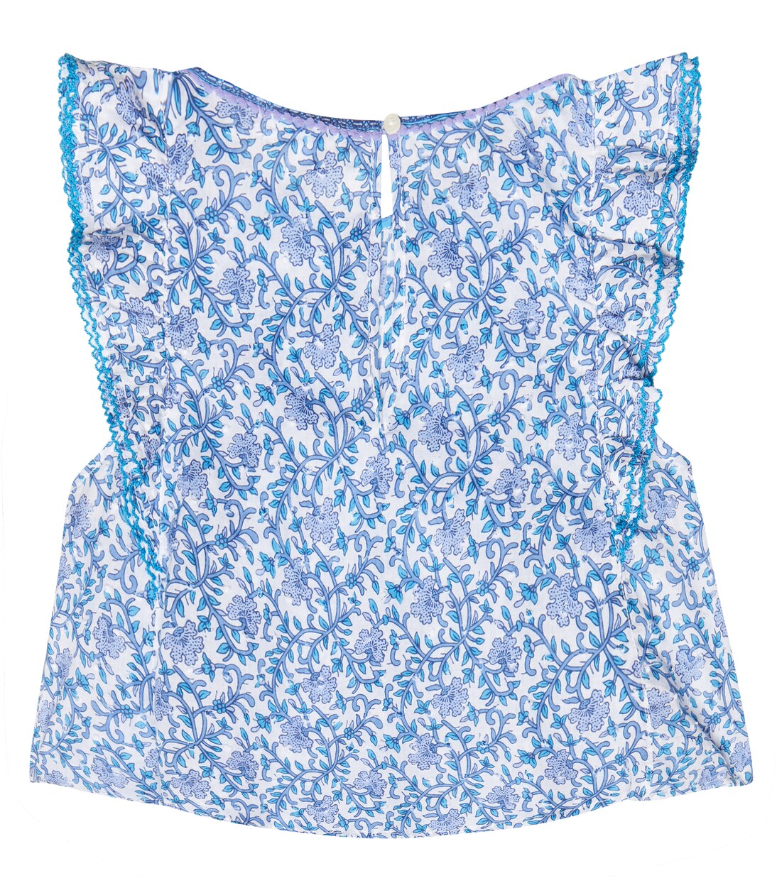 Amber floral top | Poupette St Barth Kids