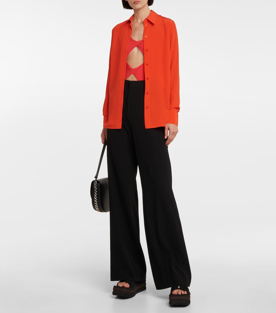 Hemd aus Seide | Stella McCartney