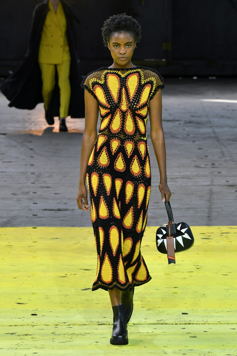 Robe midi Aidy en crochet de cachemire | Gabriela Hearst