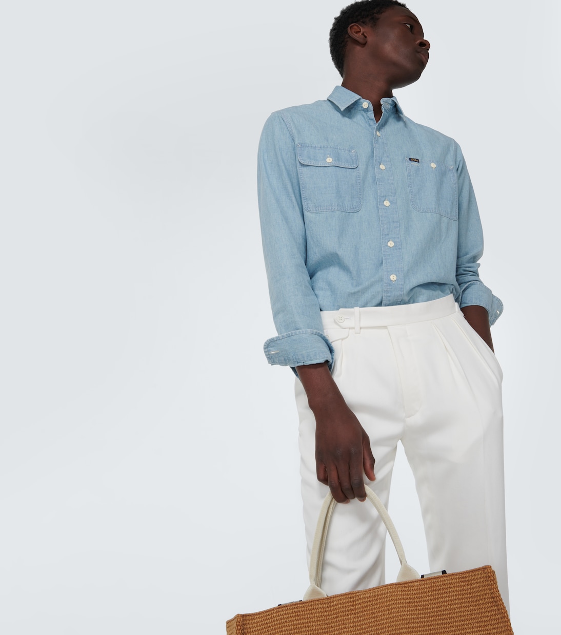 Cotton chambray shirt | Polo Ralph Lauren