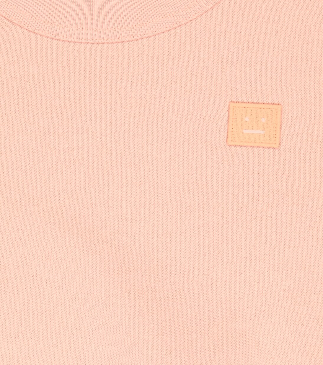 Face cotton sweatshirt | Acne Studios Kids