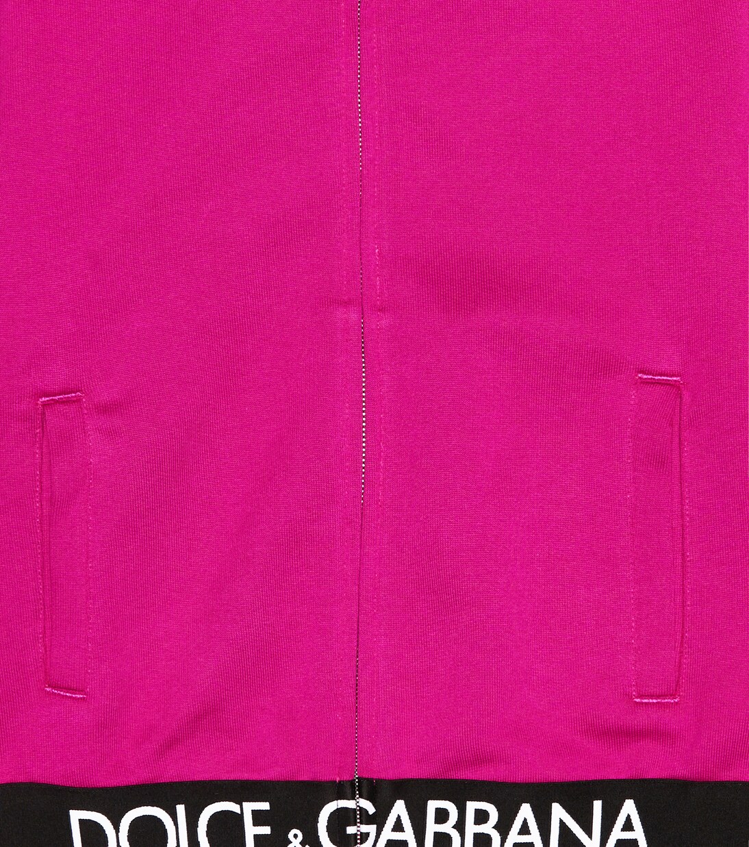 Baby logo-trimmed cotton hoodie | Dolce&Gabbana Kids