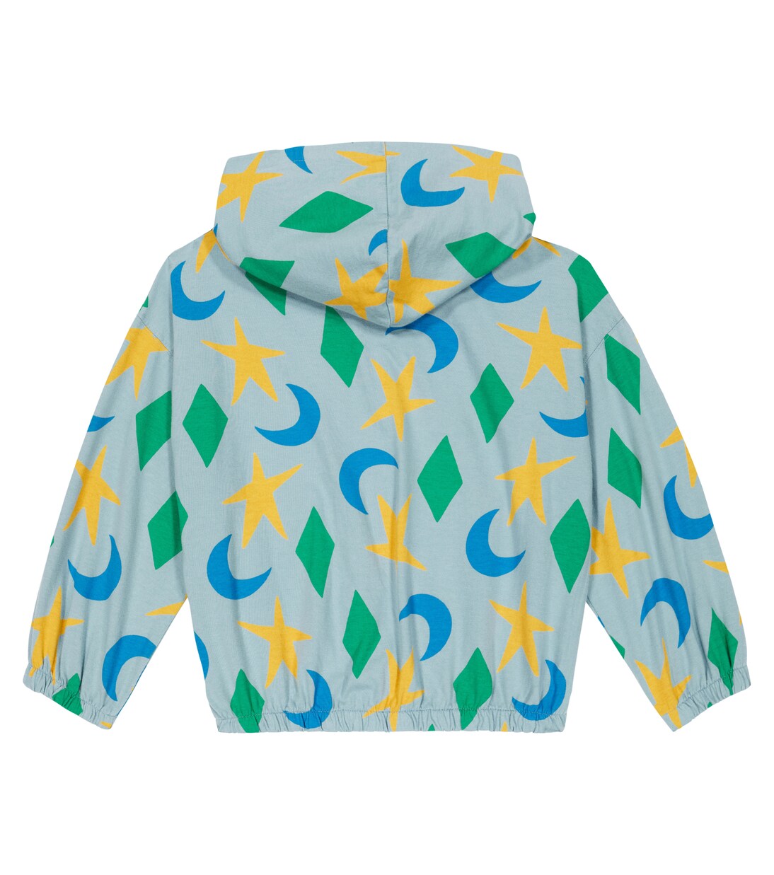 Printed cotton hoodie | Jellymallow