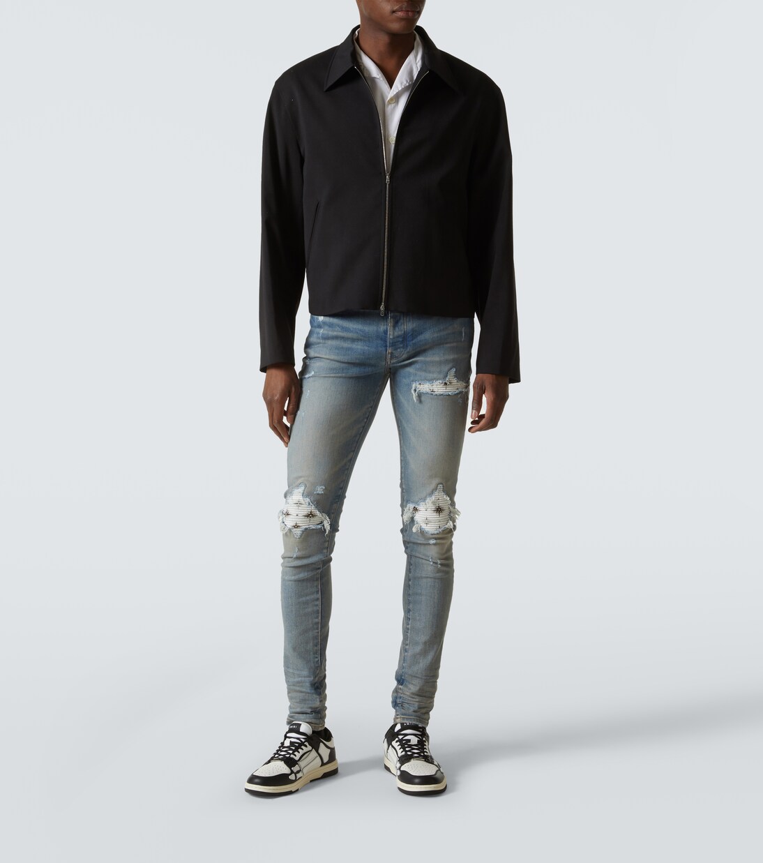 Skel Top Low leather sneakers | Amiri