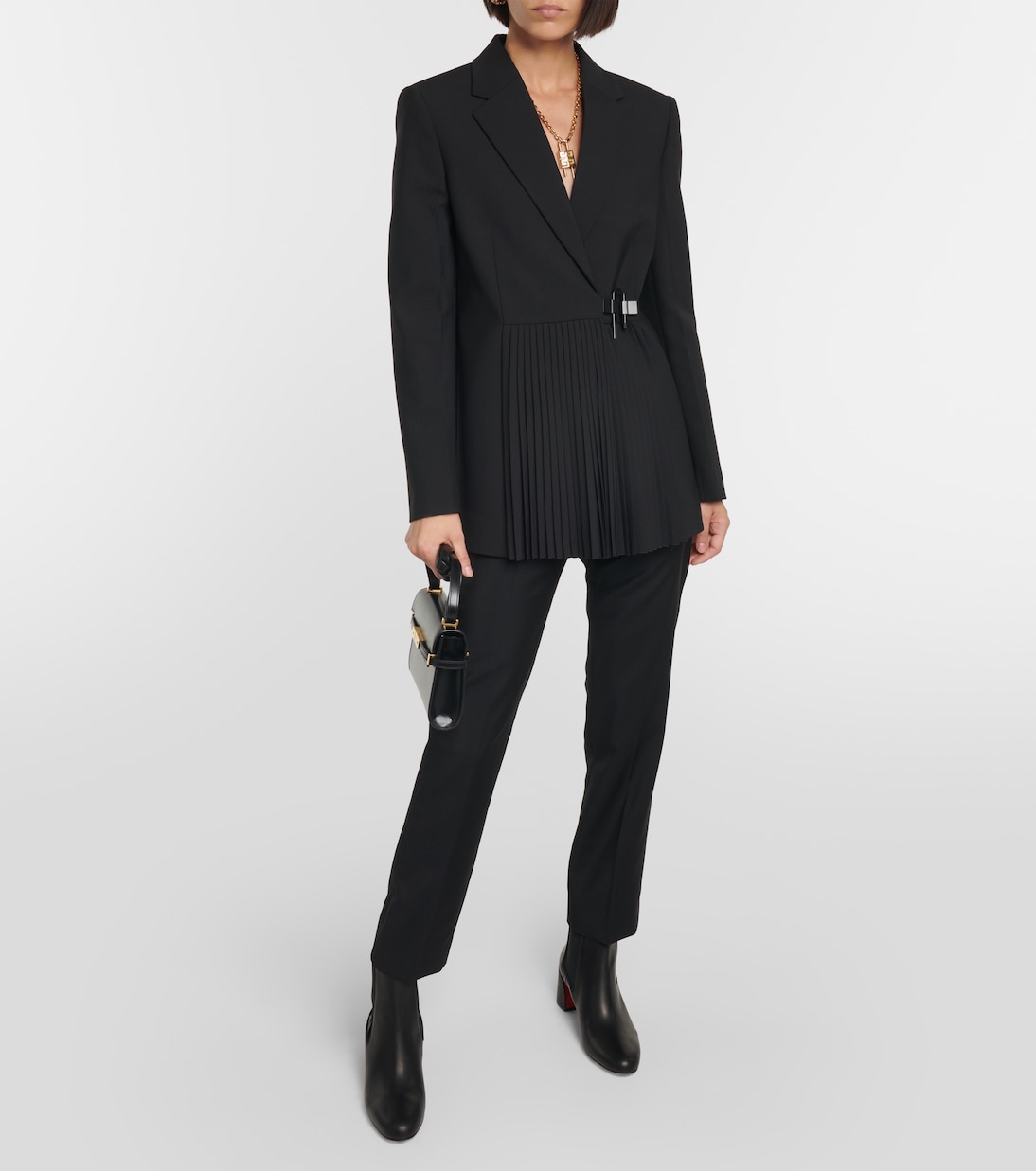 Turelastic leather ankle boots | Christian Louboutin