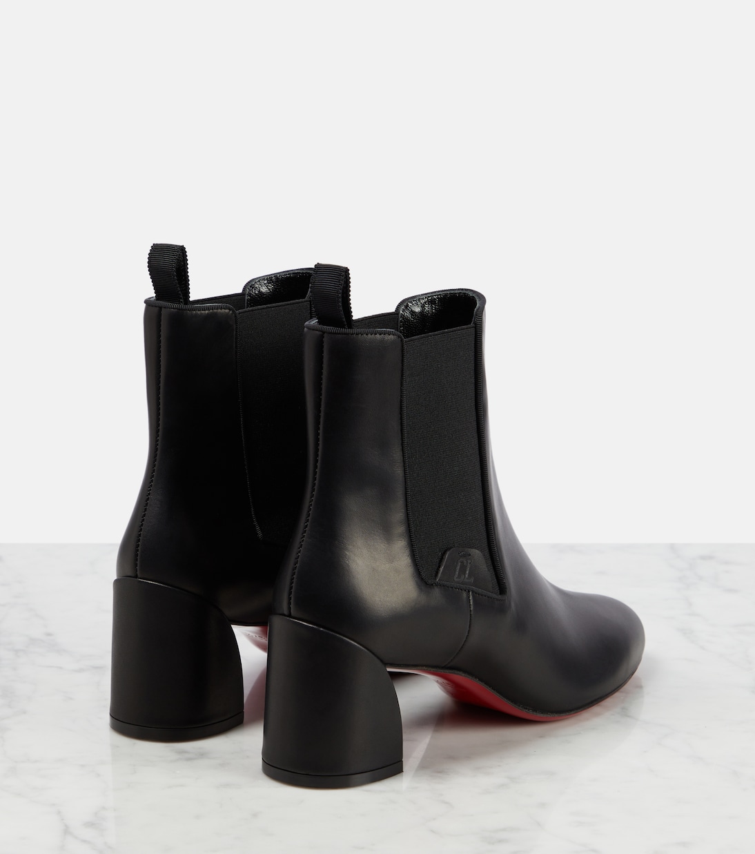 Turelastic leather ankle boots | Christian Louboutin
