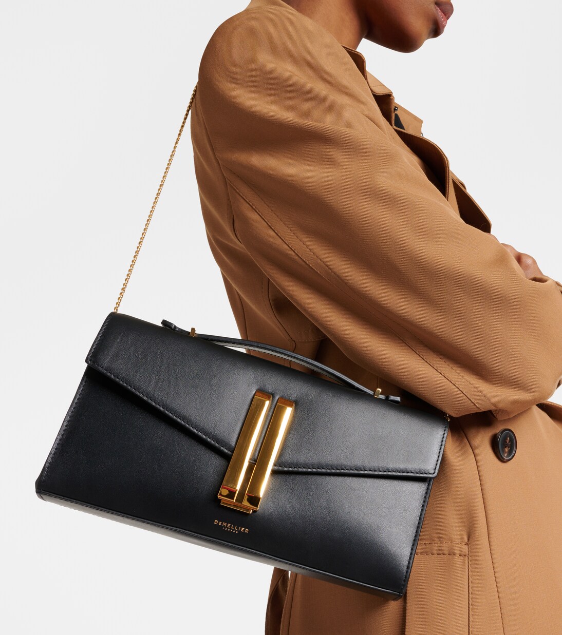 Vancouver leather clutch | DeMellier