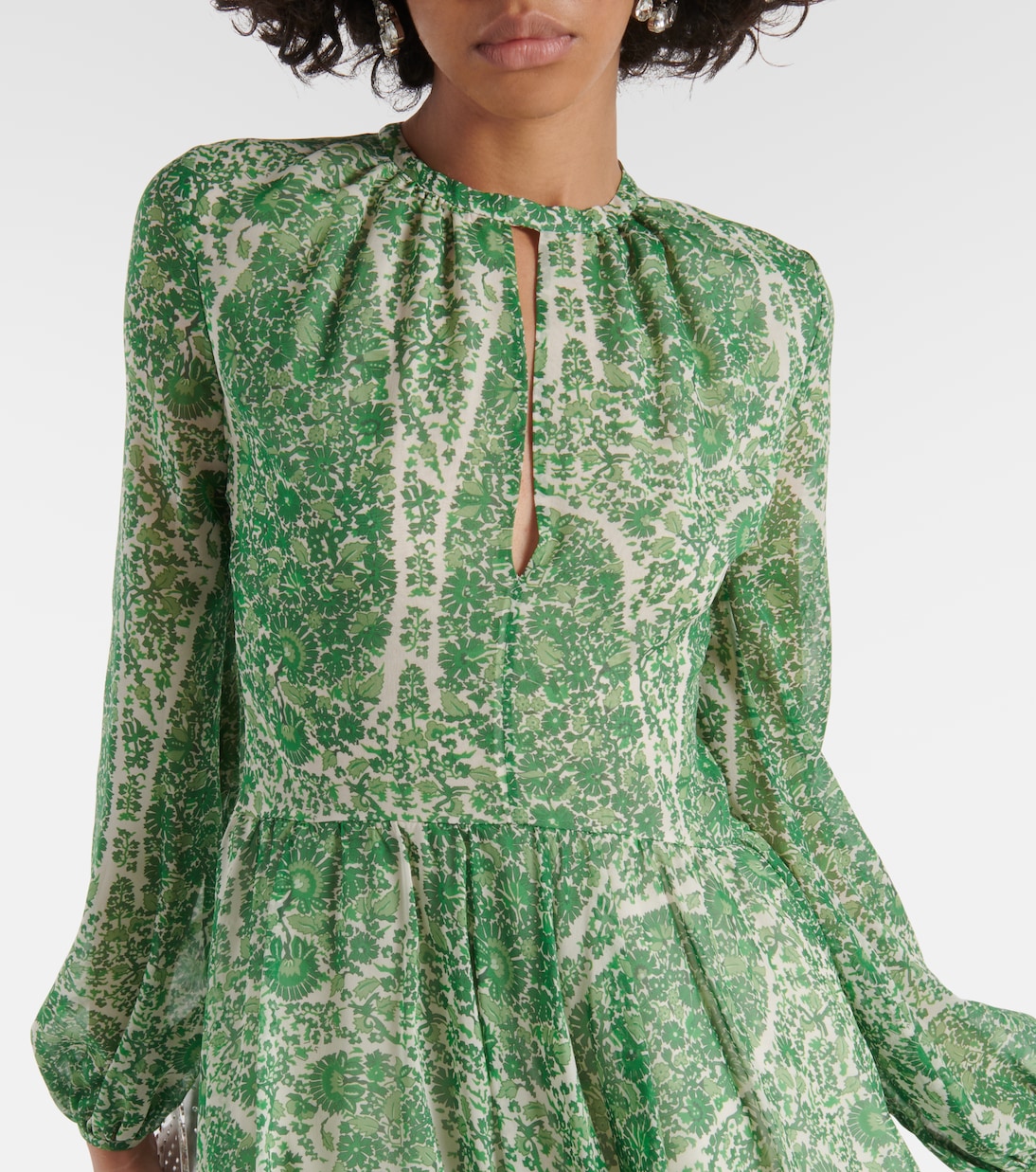 Miniabito in georgette di seta | Giambattista Valli