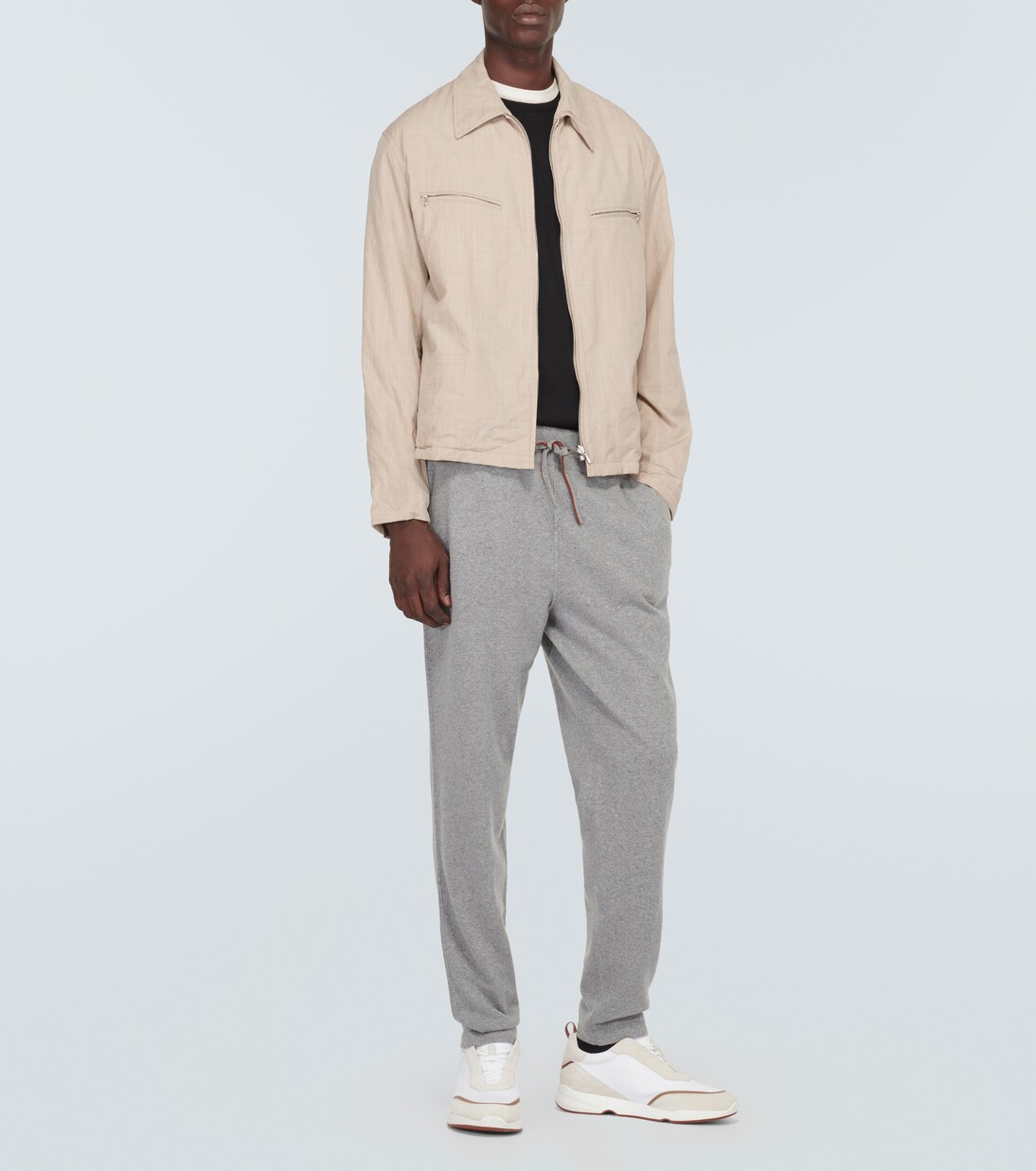 Knitted virgin wool top | Loro Piana