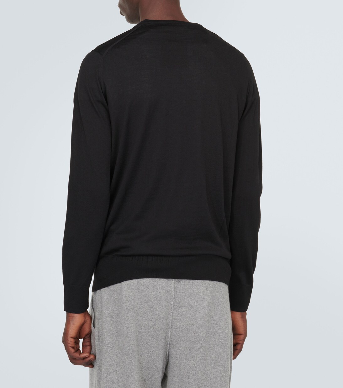 Knitted virgin wool top | Loro Piana