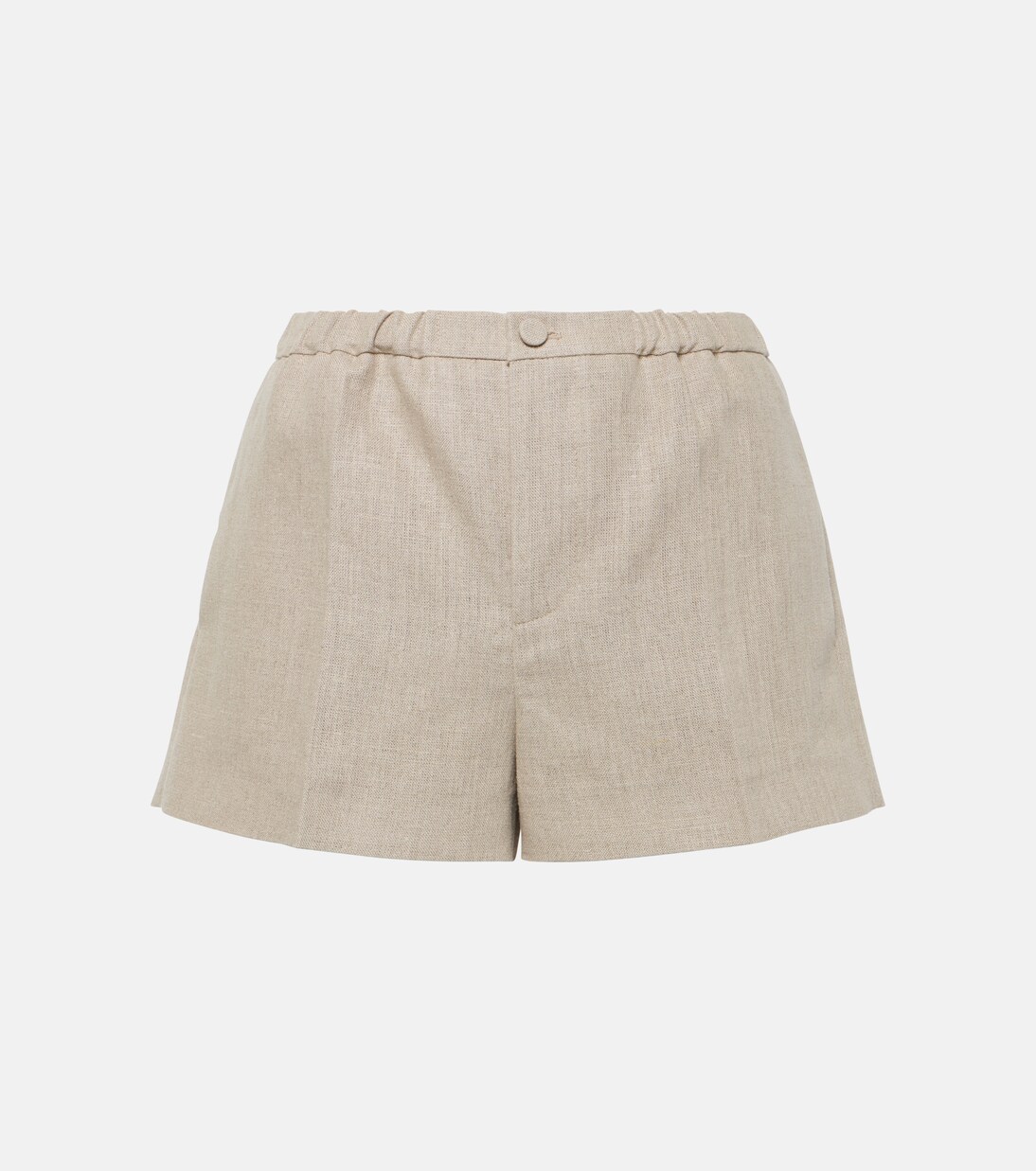 Linen canvas shorts | Valentino