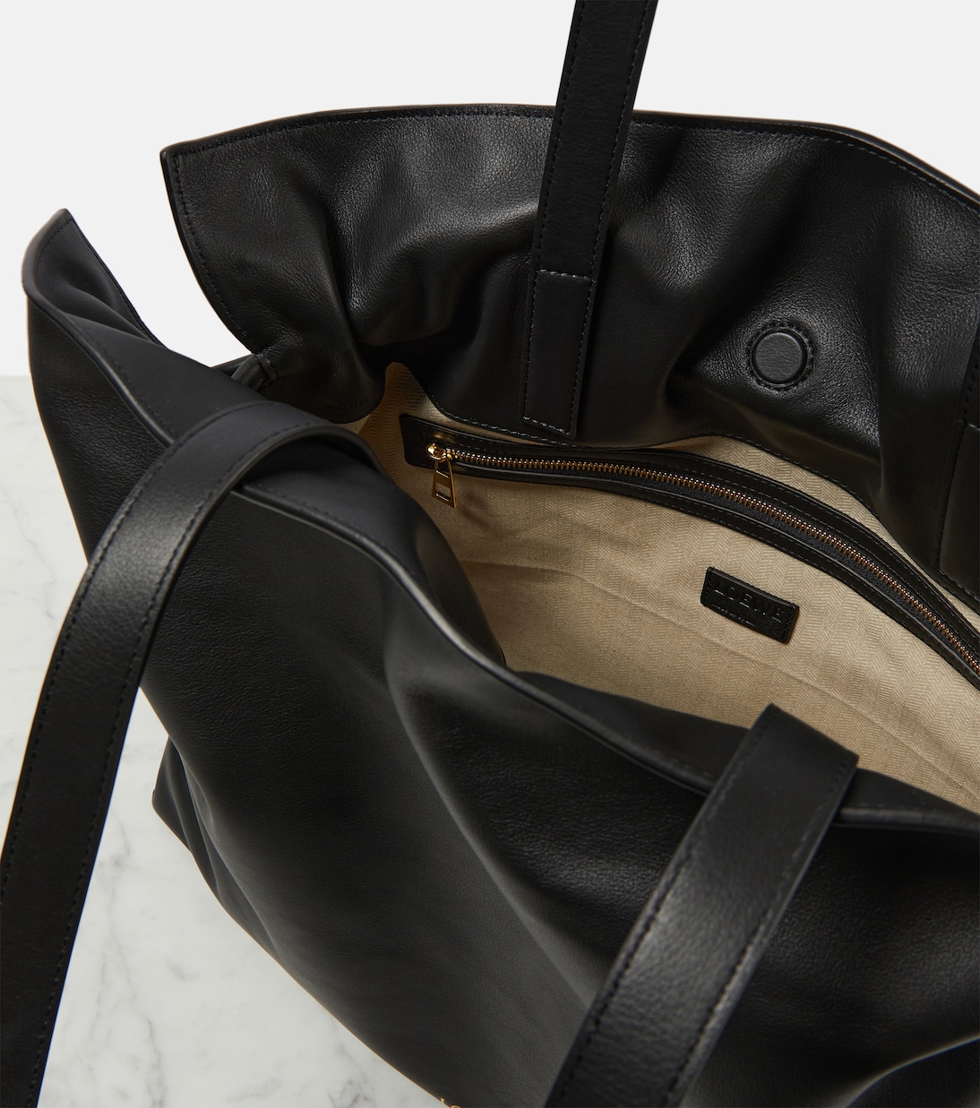 Clutch Flamenco Large in pelle | Loewe