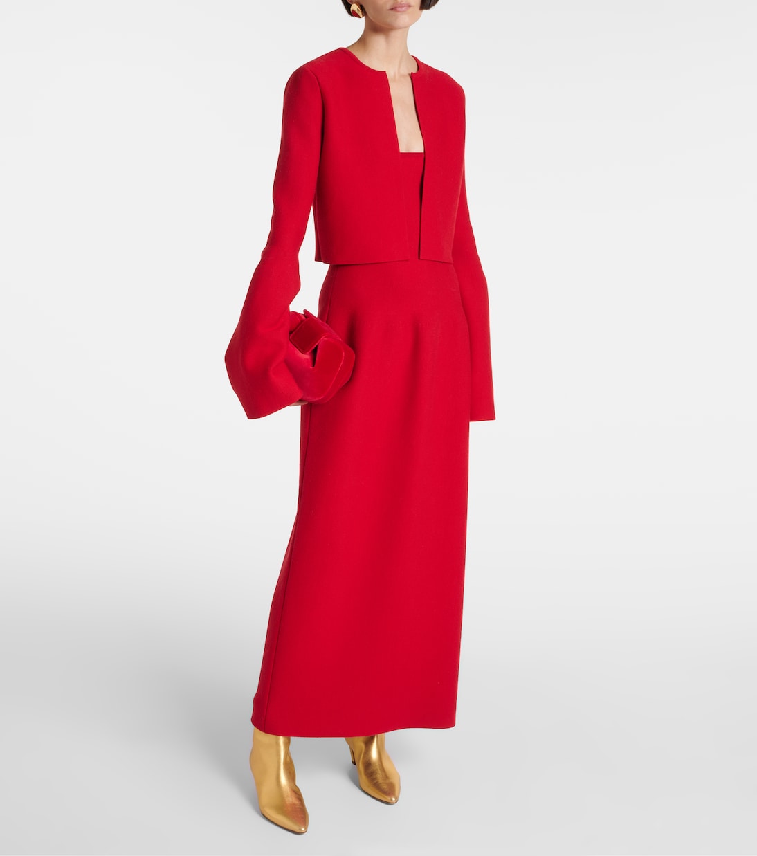 Clayton metallic leather ankle boots | Gabriela Hearst