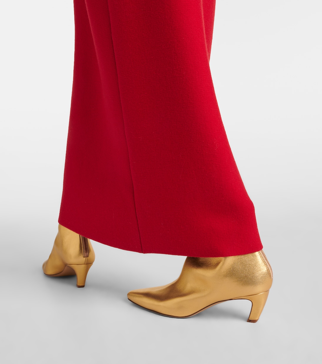 Clayton metallic leather ankle boots | Gabriela Hearst