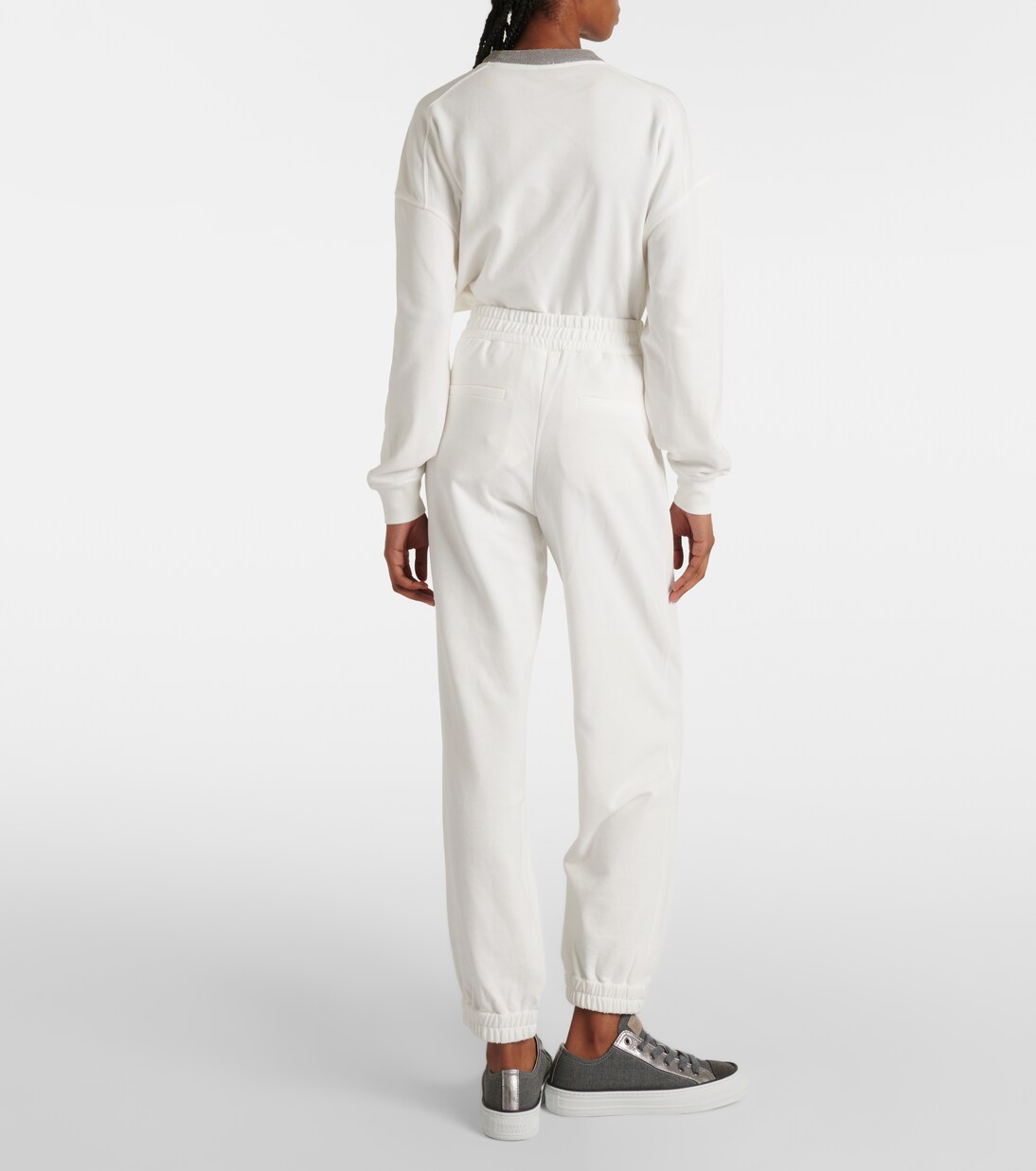 Jogginghose aus Baumwoll-Jersey  | Brunello Cucinelli