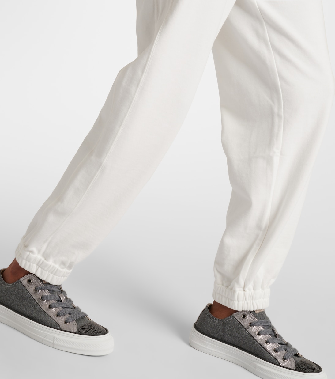 Jogginghose aus Baumwoll-Jersey  | Brunello Cucinelli